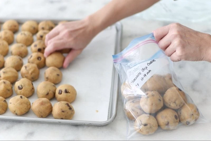 How to freeze cookie dough