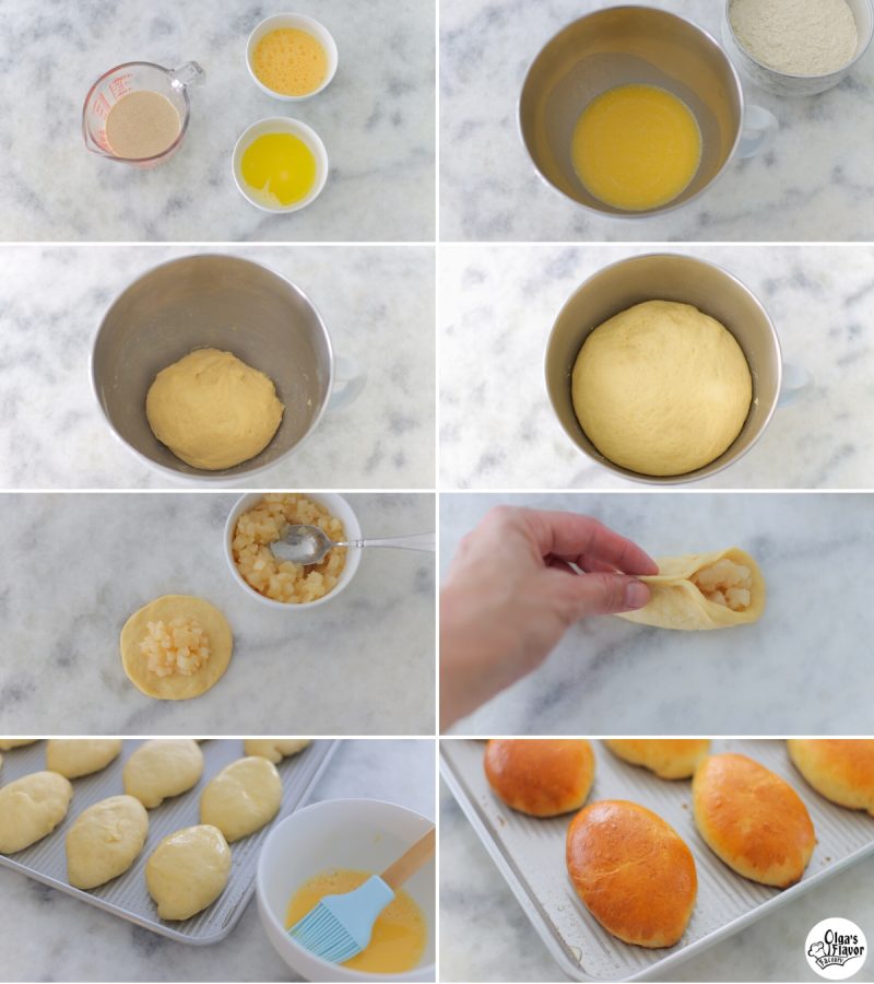 How to make Apple Bulochki tutorial
Slavic sweet yeast rolls with an apple filling