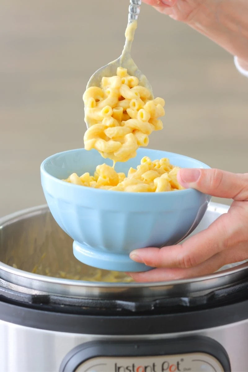 Creamy, cheese homemade Instant Pot Macaroni and Cheese