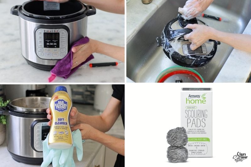 Cleaning products for cleaning the Instant Pot