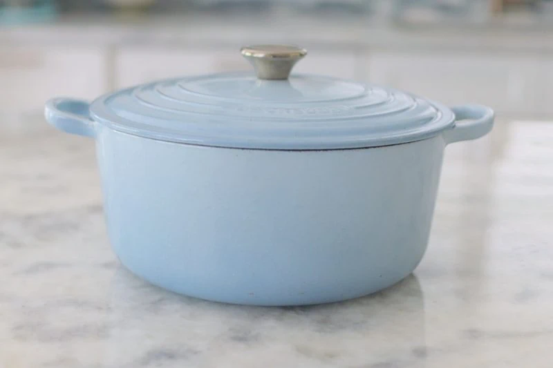 Best cookware: enameled cast iron dutch oven
Le Creuset