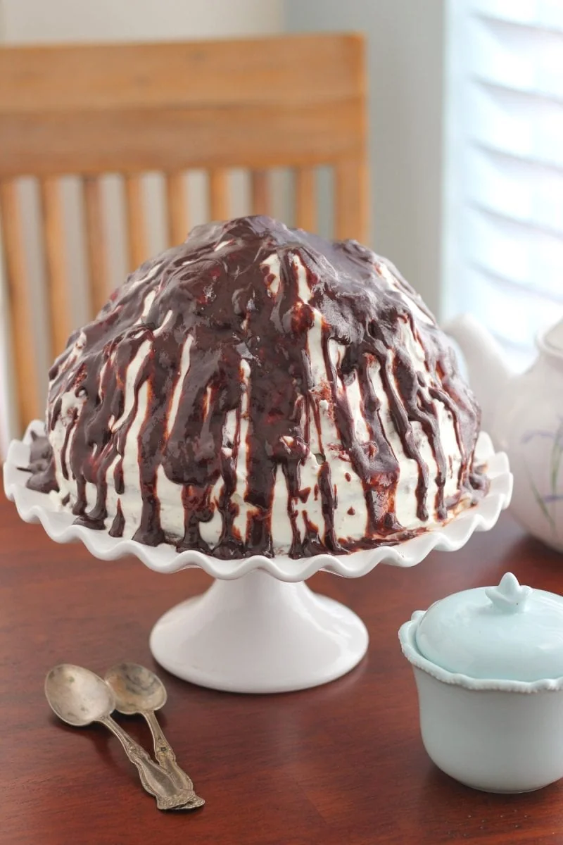 Chocolate Volcano Cake