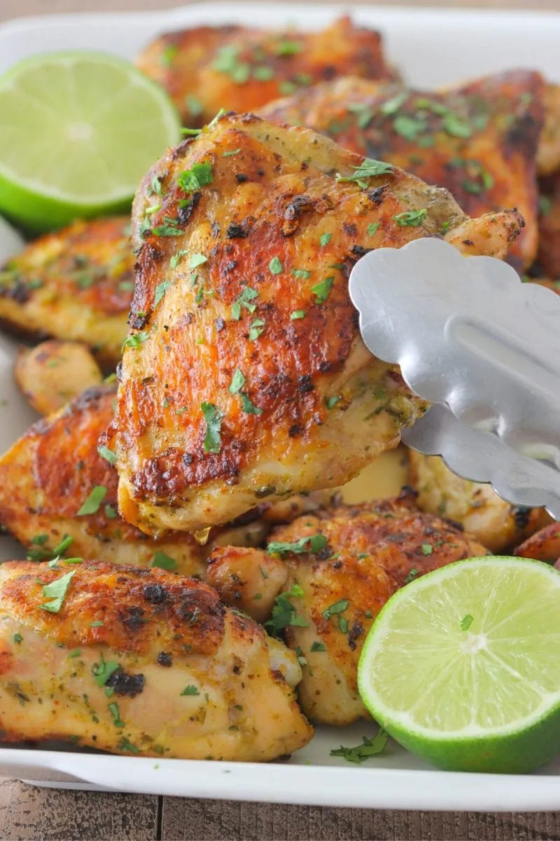 Cilantro Lime Chicken Marinade (chicken thighs)