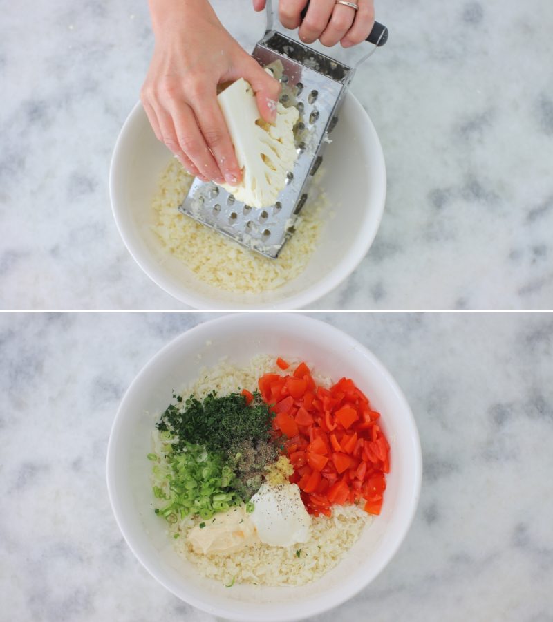 How to make Cauliflower Tomato Salad
