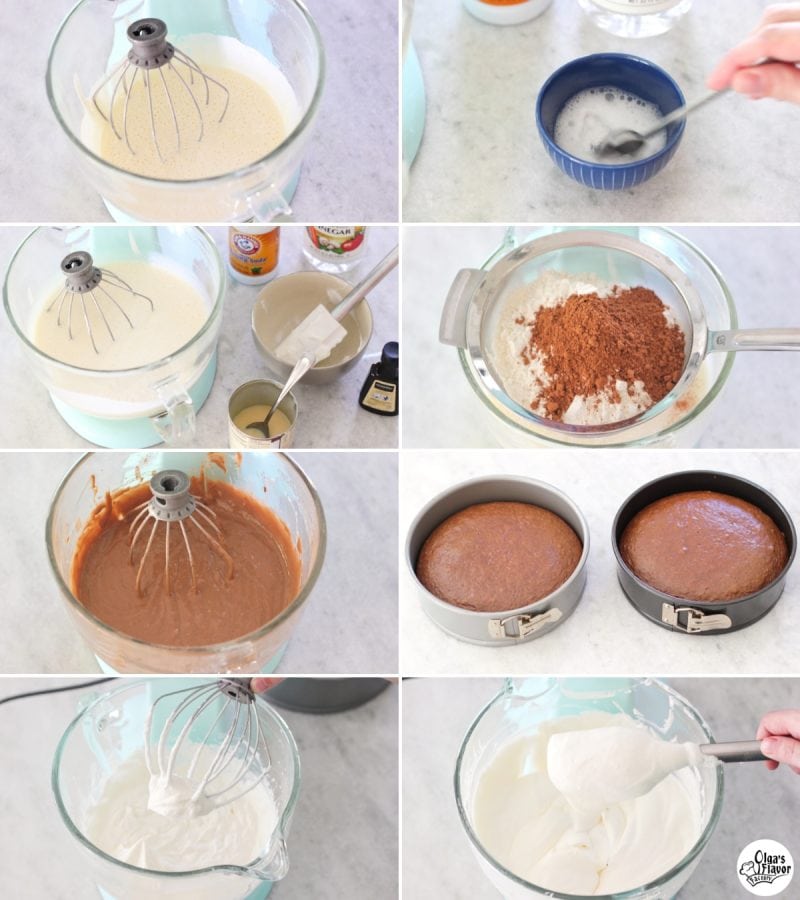 How to make Chocolate Volcano Cake step by step tutorial