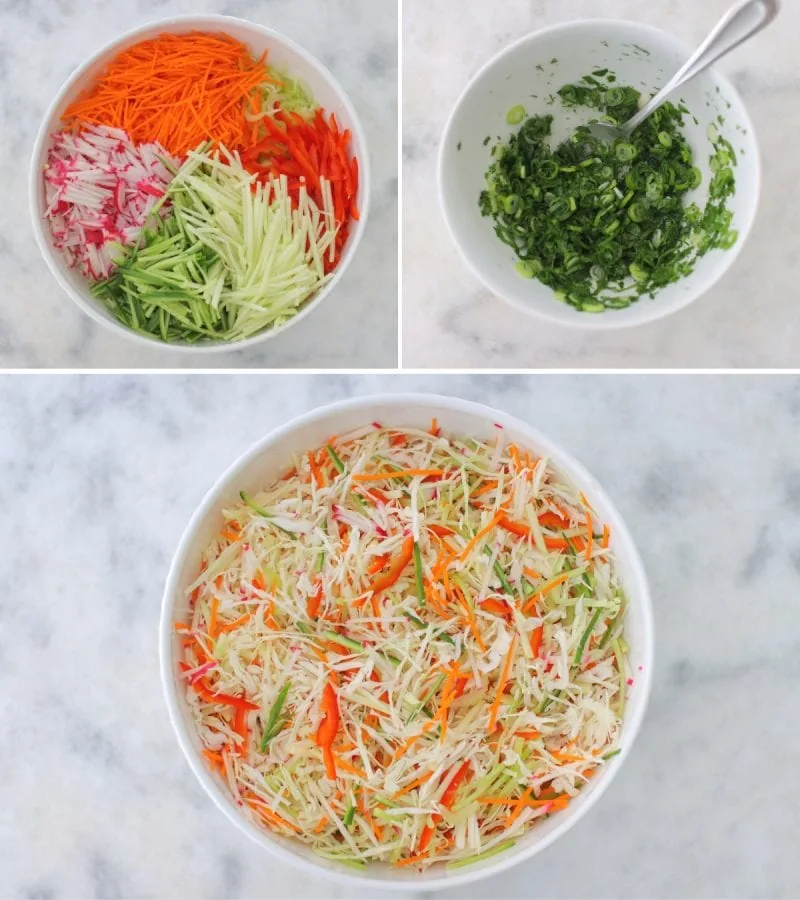 How to make a Healthy Cabbage Salad