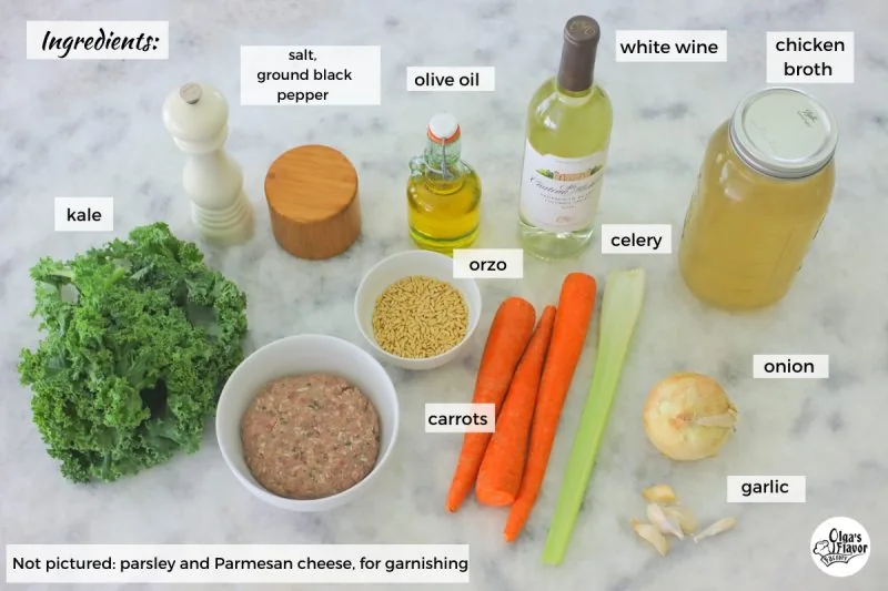 Ingredients For Italian Wedding Soup