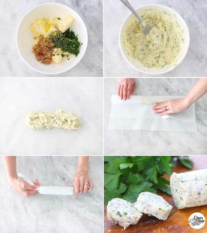 How to make flavored butter tutorial