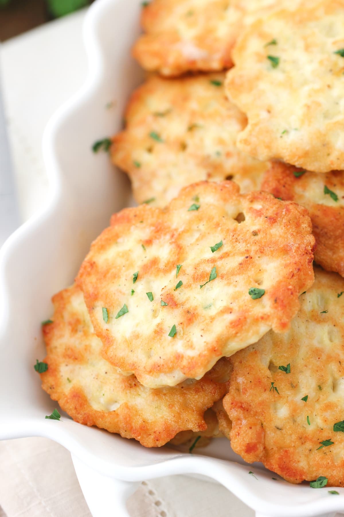 Chicken Fritters - Olga's Flavor Factory