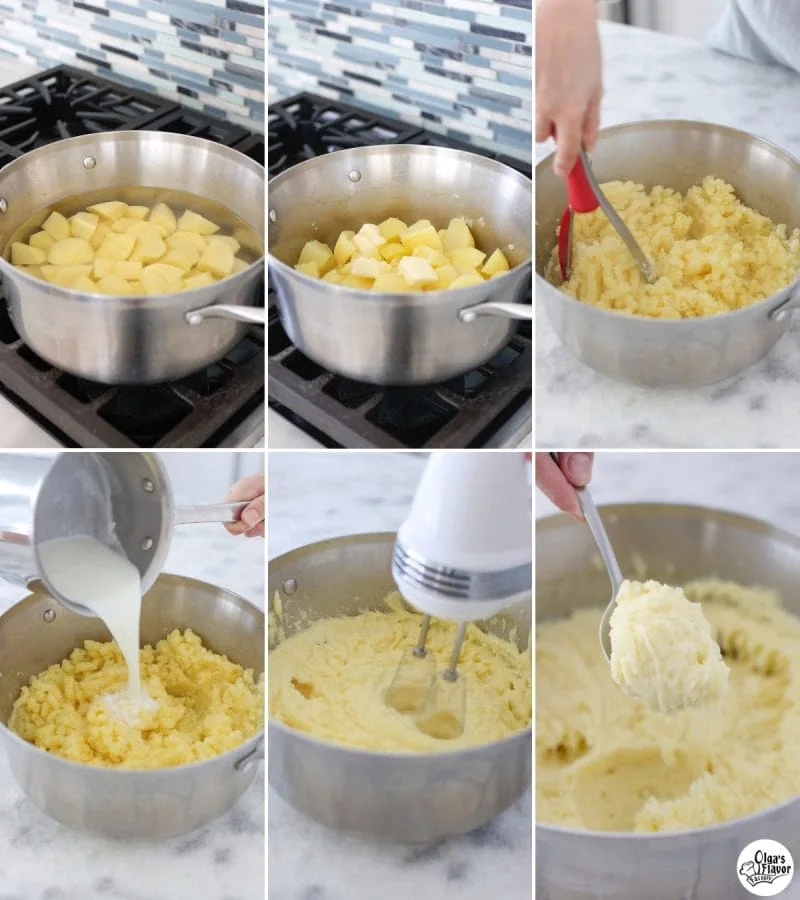 How to make Homemade Mashed Potatoes tutorial