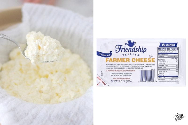 Farmer's cheese for cookies
Homemade Farmer's cheese vs store bought farmer's cheese