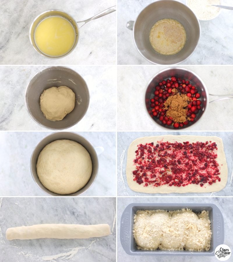 How to make Cranberry Walnut Bread tutorial