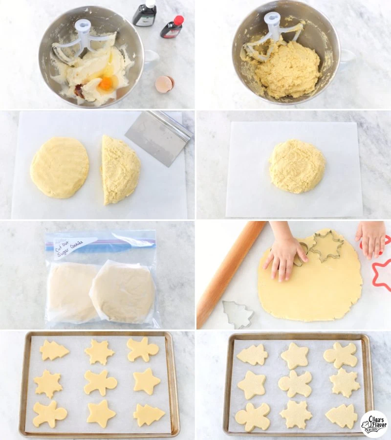 How to make Soft Cut Out Sugar Cookies tutorial