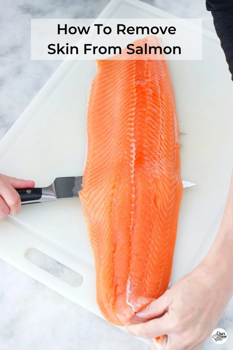 How To Remove Skin From Salmon