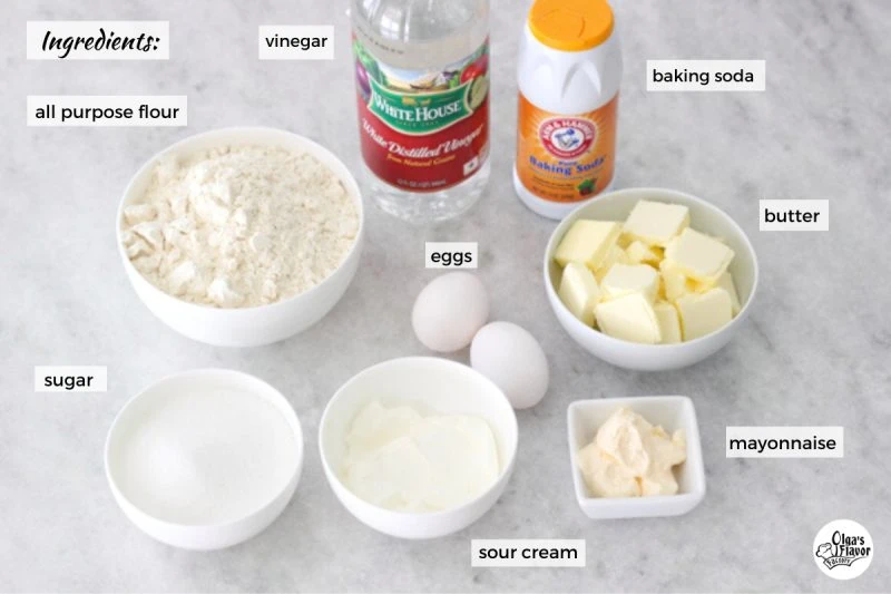 Ingredients For Oreshki