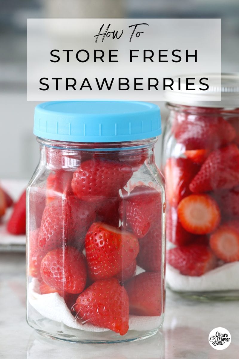 How to store fresh strawberries