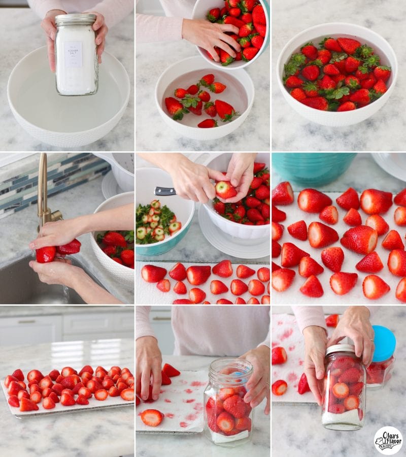 How to store fresh strawberries
and how to meal prep fresh strawberries
