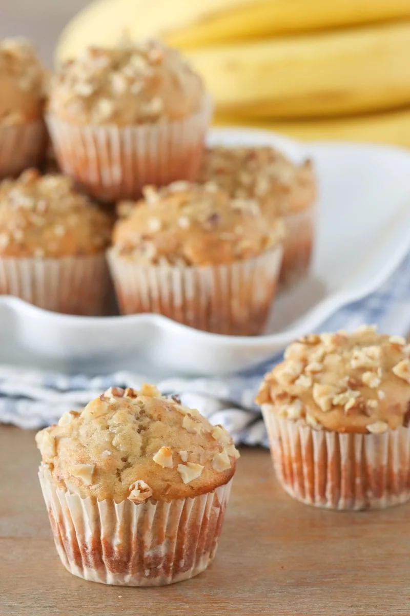 Banana Walnut Muffins