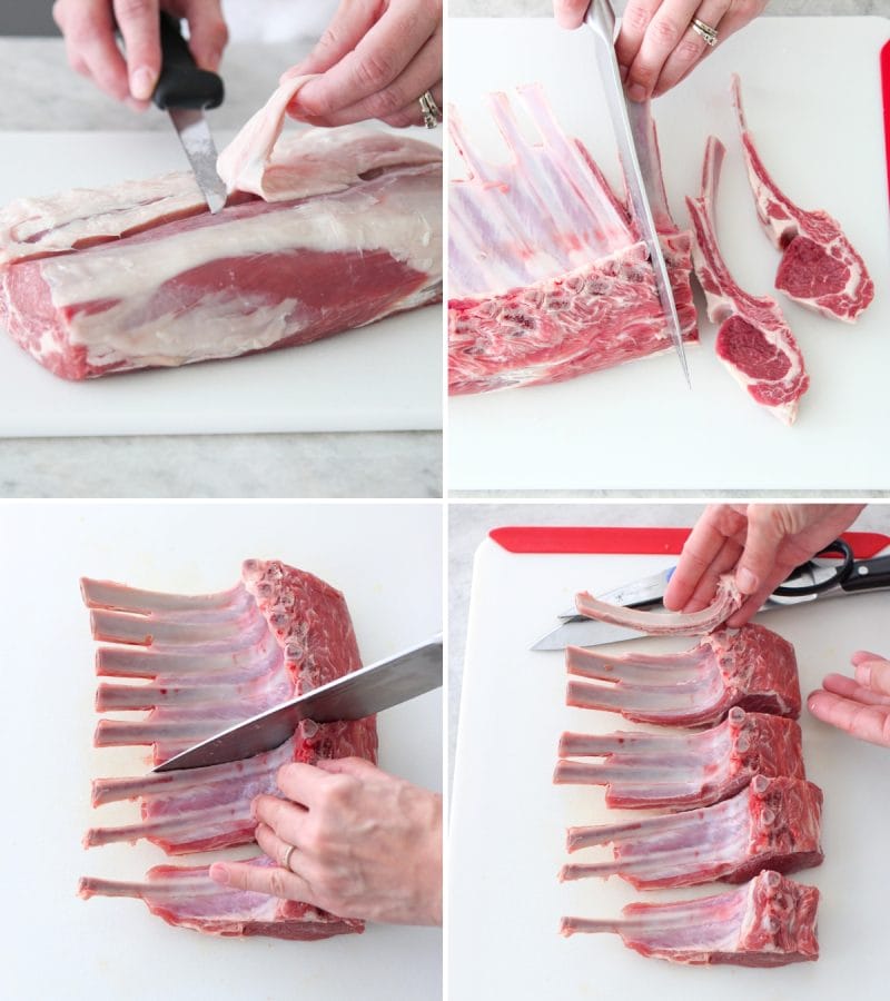 How to grill lamb chops
Cutting a rack of lamb into lamb chops