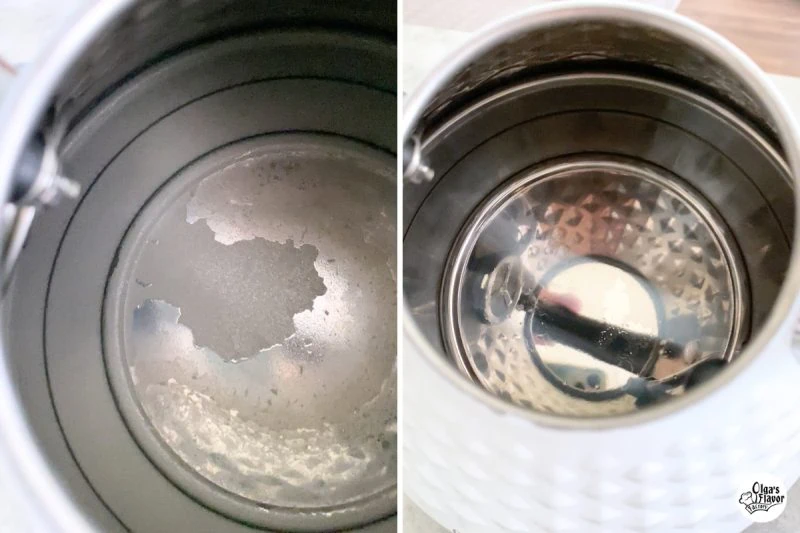 How to clean electric kettle with vinegar online